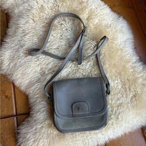 Vintage Michael Green Leather Crossbody